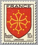 Image du timbre Armoiries du Languedoc