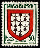 Image du timbre Armoiries du Limousin