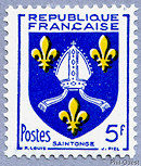 Image du timbre Armoiries de Saintonge