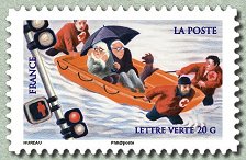 Image du timbre Secours aux victimes d'inondations