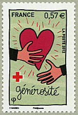 Image du timbre Générosité
