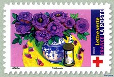Image du timbre Roses