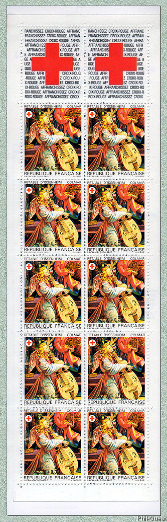 Image du timbre Retable des Antonins d'Issenheim - Colmar