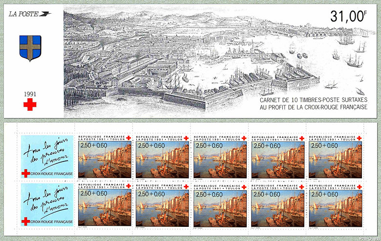 Image du timbre Tous les jours des preuves d'amour -  Toulon par François Nardi