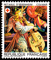 Image du timbre Retable des Antonins d'Issenheim - Colmar