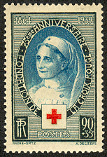 75ème anniversaire de la fondation<BR> de la Croix-Rouge  1864 - 1939