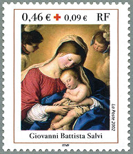 Fêtes de fin d'année<br>Giovanni Battista Salvi
   «Le sommeil de l'enfant Jésus»