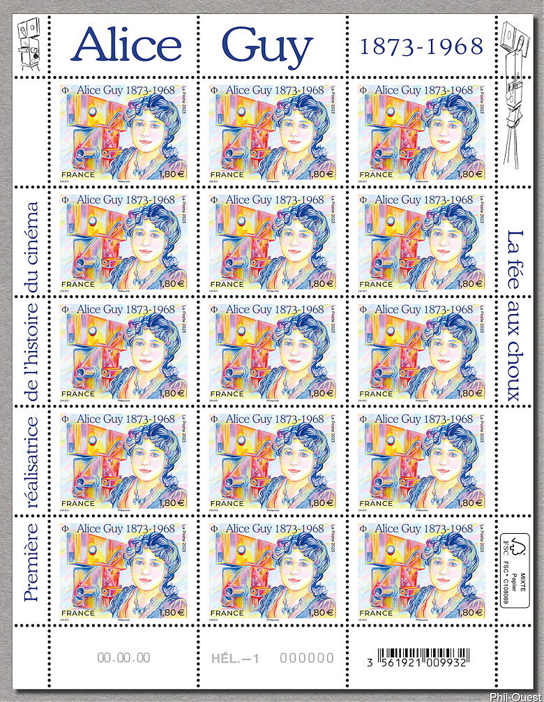 Image du timbre Alice Guy  1873-1968