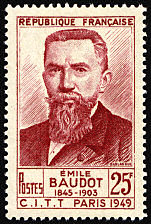 Image du timbre Emile Baudot 1845-1903