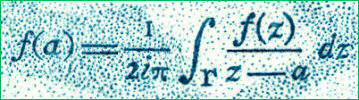formule intégrale de Cauchy