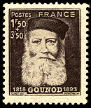 Image du timbre Charles Gounod 1818-1893