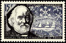 Charles Tellier 1828-1913<br />Industrie du froid - Le frigorifique