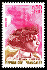 Image du timbre Colette 1873-1954