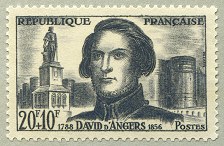 Image du timbre David d´Angers - 1788-1856