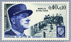 Maréchal de Lattre de Tassigny<BR>Anniversaire du 8 mai à Berlin