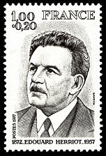 Image du timbre Édouard Herriot 1872-1957