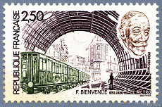 Image du timbre Fulgence Bienvenüe«Le Père du Métro»
