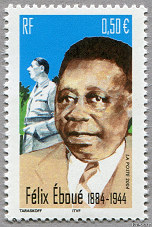 Image du timbre Félix Eboué 1884-1944Soixantième anniversaire de sa mort