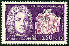 Image du timbre François Couperin 1668-1733