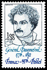 Image du timbre Général Daumesnil 1776-1832