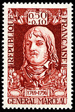 Image du timbre Général Marceau 1769-1796