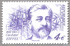 Gustave Eiffel 1832-1923 lilas