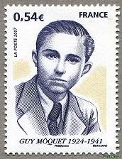 Image du timbre Guy Môquet 1924-1941
