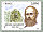 Le timbre d' Henri Mouhot, découvreur d'Angkor