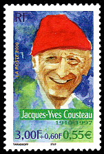 Image du timbre Jacques-Yves Cousteau 1910-1997