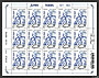 Le feuillet de 15 timbres de 2023 de Jules Isaac