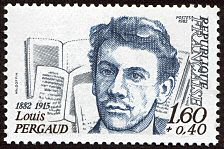 Image du timbre Louis Pergaud 1882-1915