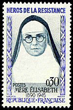 Image du timbre Mère Elisabeth-1890-1945