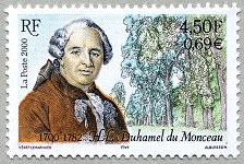 Image du timbre Henri-Louis Duhamel du Monceau  1700-1782