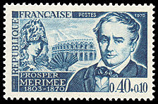 Image du timbre Prosper Mérimée 1803-1870