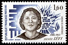 Image du timbre Renée Levy  1906-1943