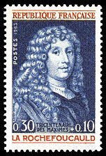 Image du timbre La RochefoucauldTricentenaire des Maximes