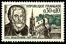 Image du timbre Saint Pierre Fourier 1565-1640