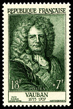 Image du timbre Vauban 1633-1707