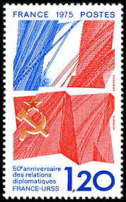 50ème anniversaire des relations diplomatiques FRANCE-URSS
