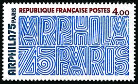 ARPHILA 75 Paris - Lettres