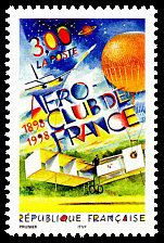 Image du timbre Aéro-Club de France 1898-1998