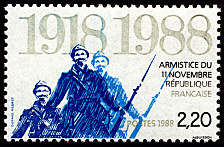 1918-1988 - Armistice du 11 novembre