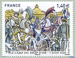 Camp du drap d´Or - 7 juin 1520