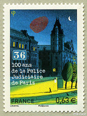 100 ans de la Police Judiciaire de Paris<br />36 quai des Orfèvres