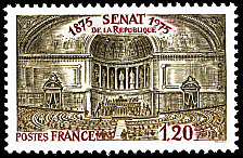 Image du timbre Sénat de la République 1875-1975