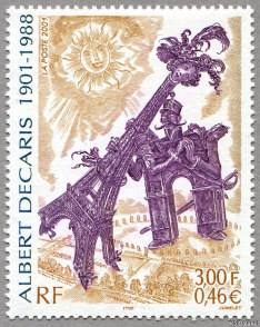 Image du timbre Centième anniversaire d´Albert Decaris 1901-1988