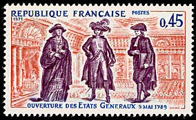 Image du timbre Ouverture des États généraux   5 mai 1789