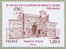 Image du timbre 350 ans de l'Académie de France à Rome
-
Villa Medici