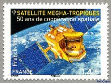 Image du timbre Satellite Megha-Tropiques