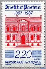 Image du timbre Institut Pasteur 1887-1987